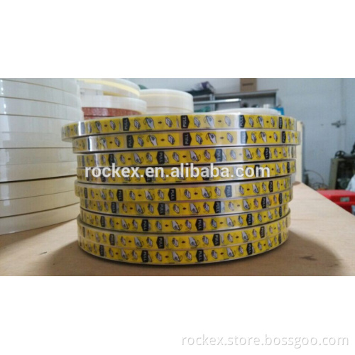 yellow tag label air duct film for Epson ink cartridge air hole size 7# 16*56*39mm